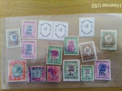 revenue and postage due stamps