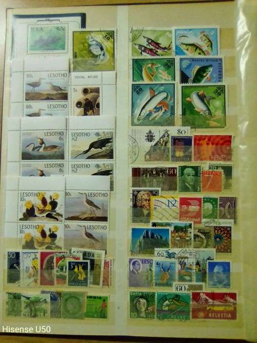 stamps mixed world