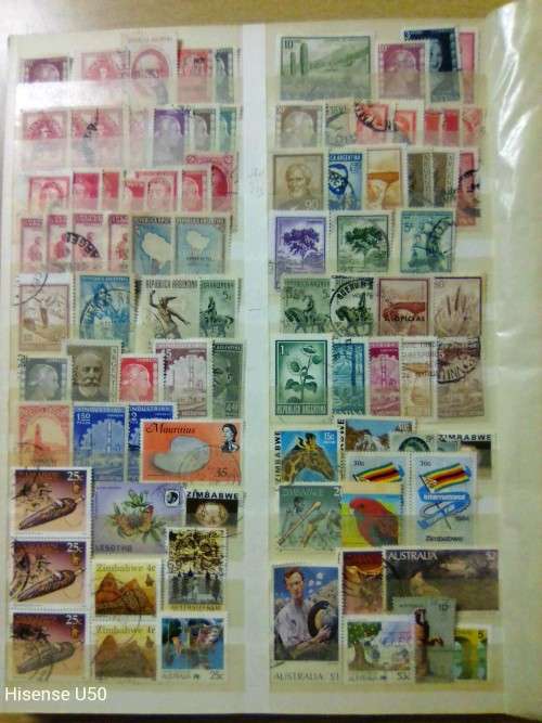 stamps mixed world