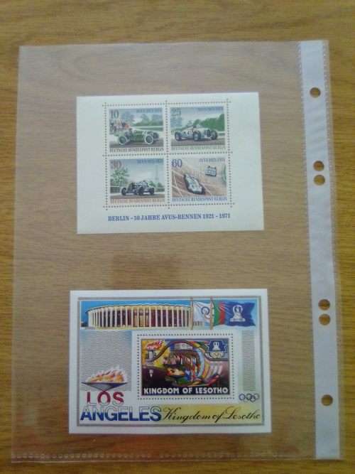 MINI SHEETS AND RECEIPTS