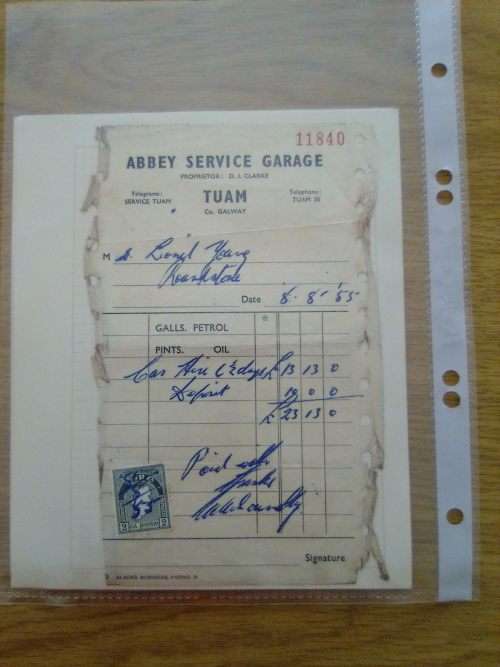 MINI SHEETS AND RECEIPTS