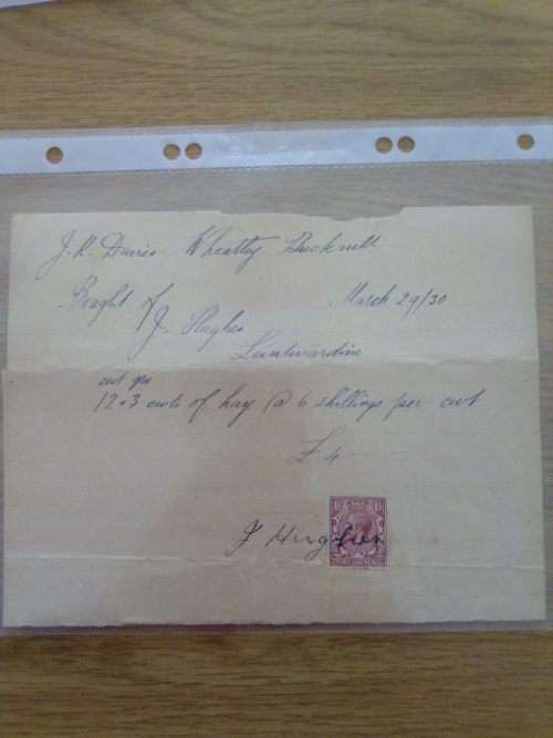 MINI SHEETS AND RECEIPTS