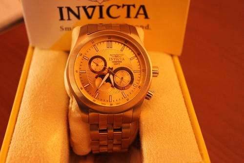 Invicta Gold Watch