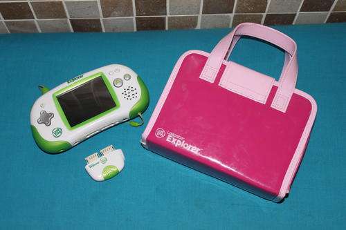 Leapster Explorer console Green