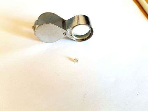 100% Genuine .42ct Diamond