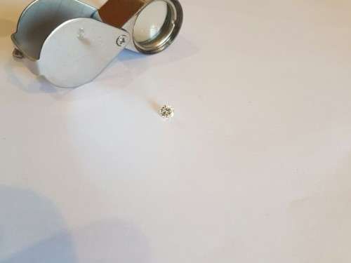 100% Genuine .41ct Diamond