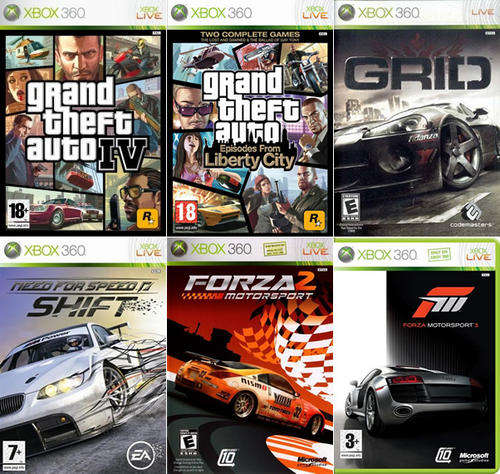 Game 6 Pack for Xbox 360