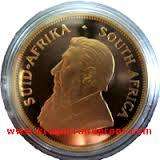 Certified Gold Coins: Mandela Red Ribbon G/S Twin Set 2012 & 1993 1/4 Quarter Ounce Proof Krugerrand