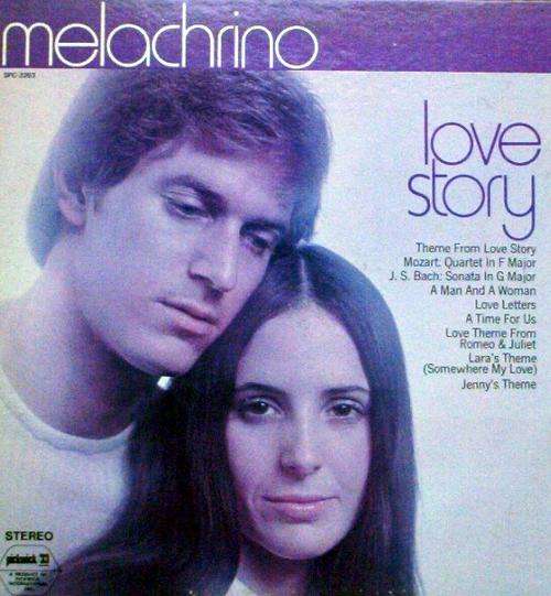 MELACHRINO PLAYS LOVE STORY  - LP