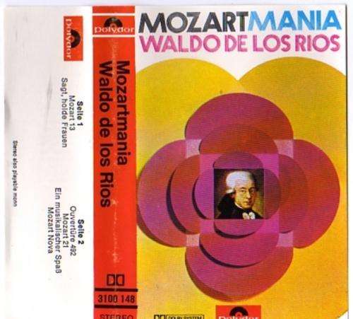WALDO DE LOS RIOS - MOZARTMANIA - CASSETTE TAPE