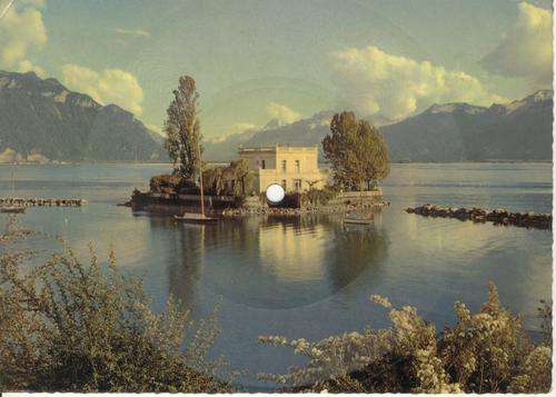 MUSICAL POSTCARD- SWISS -LISBOA ANTIGUA-RARE!