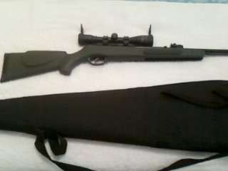 Gamo CFX 1000 FPS air rifle with scope and accessories