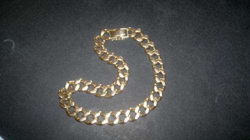 mens solid gold bracelet