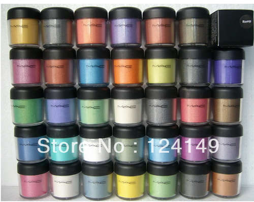 **BRAND** MAKE UP - 34 COLOURS!! New 7.5g pigment English Name Eye Shadow 34 Colors (34pcs/lot)