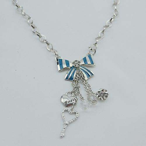 "GUESS" - Gift Set! Gorgeous SPECIAL - Charm Necklace and Bracelet! Must See!