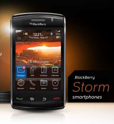 Blackberry Strom 9530 3G GPS Mp3 Mobile Phone Unlocked