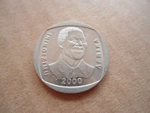 RARE UNC/MS STATE 2000 R5 MANDELA COINS