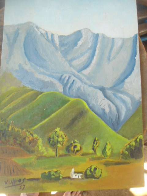 STUNNING OIL ON BOARD PAINTING SIGNED BY ARTIST BARGAIN