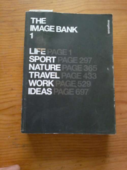 THE IMAGE BANK 1  760 PAGE BOOK WITH HIGH QUALITY PICTURES