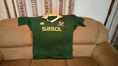 SASOL SPRINGBOK SA RUGBY SHIRT XL