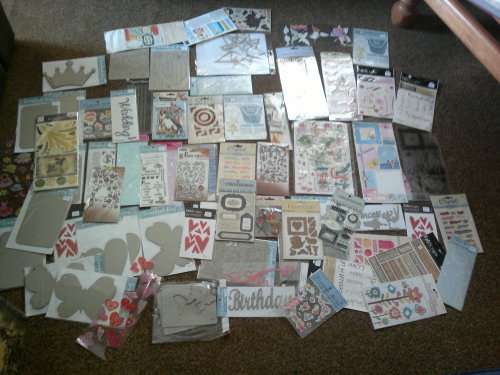 BIG JOBLOT SCRAPBOOKING GOODIES