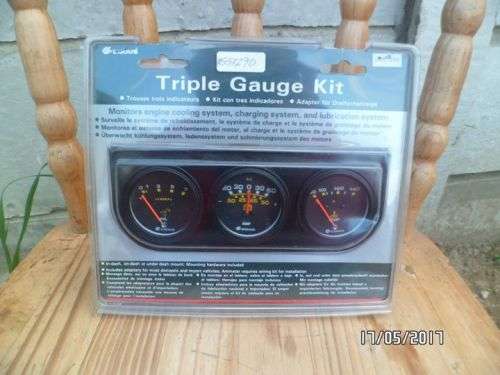 NEW EQUUS TRIPLE gauge kit