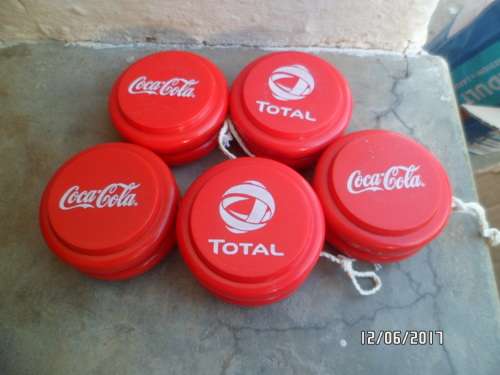 COLLECTORS TOTAL COCA-COLA YO-YO.BID PER ITEM