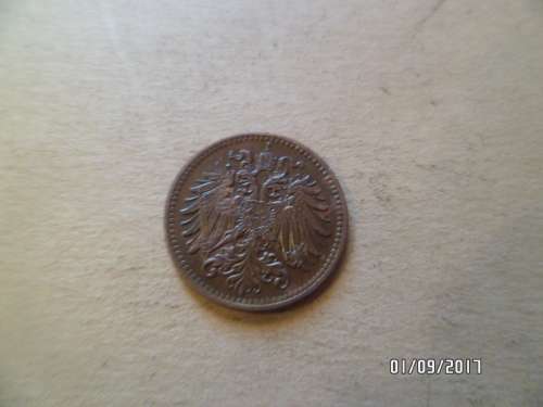 Austria 1 heller 1912