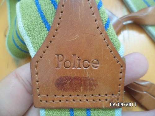 Australian Police and Firemen Suspenders Braces 1960s