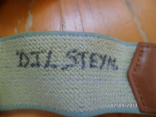 Australian Police and Firemen Suspenders Braces 1960s