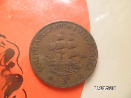 1938 UNION ONE PENNY