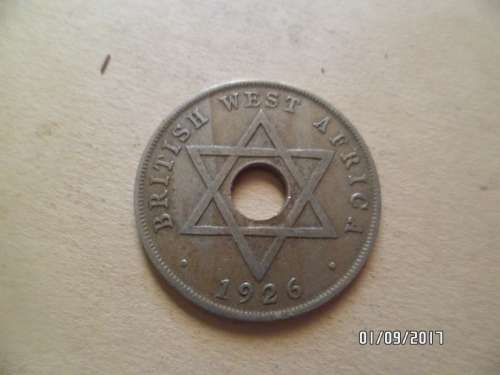 BRITISH WEST AFRICA 1926 ONE PENNY