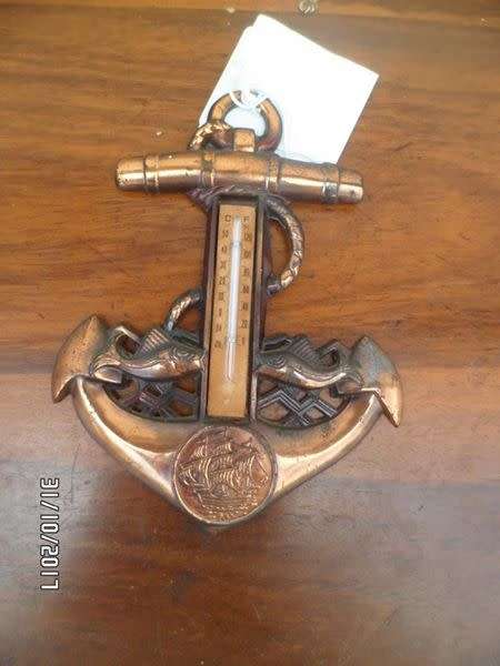Anchor Thermometer.not sure if working.selling as a display item