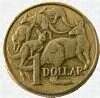 NICW 1984 AUSTRALIA 1 DOLLAR COIN GOOD CONDITION!!