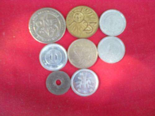 8 awesome tokens up for grabs!!Bargain price