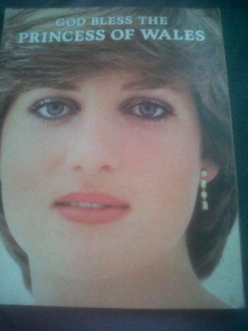 WONDERFUL GOD BLESS THE PRINCESS OF WALES BOOK