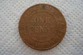 NICE 1921 one penny australia