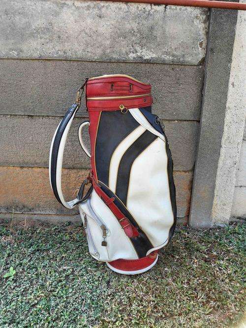 RARE FIND VINTAGE Ron Miller "Pro Model" Cart Golf Bag - Made i U.S.A SELF COLLECT IN RUSTENBURG