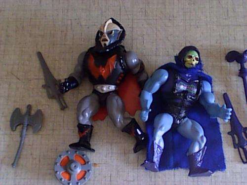 Awesome 1980's action figure toys still good condition,with lot of extra s