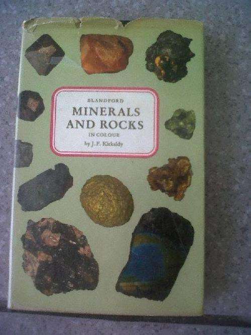 Blandford MINERALS AND ROCKS in colour by J F KIRKALDY