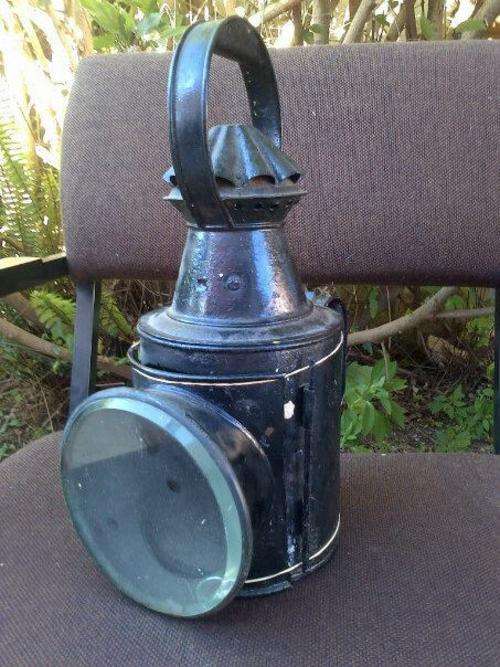 antique train latern,need attension