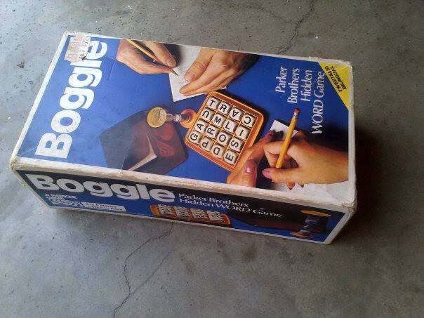 VINTAGE BOGGLE 1970S WORD GAME