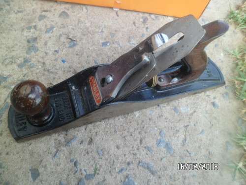 STanley bailey S.W.number 5 plane in original box with manuel