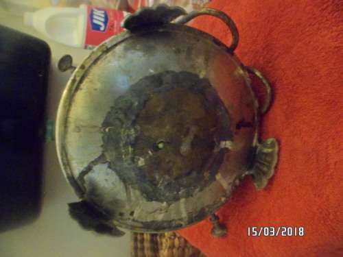 Big Antique Primus No 10-Made in Sweden Brass Kerosene Primus heater with copper reflector