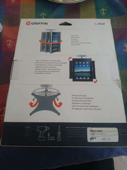 Griffin cabinet mount for pour ipad Brand new, unwanted gift cost R699 in the shop