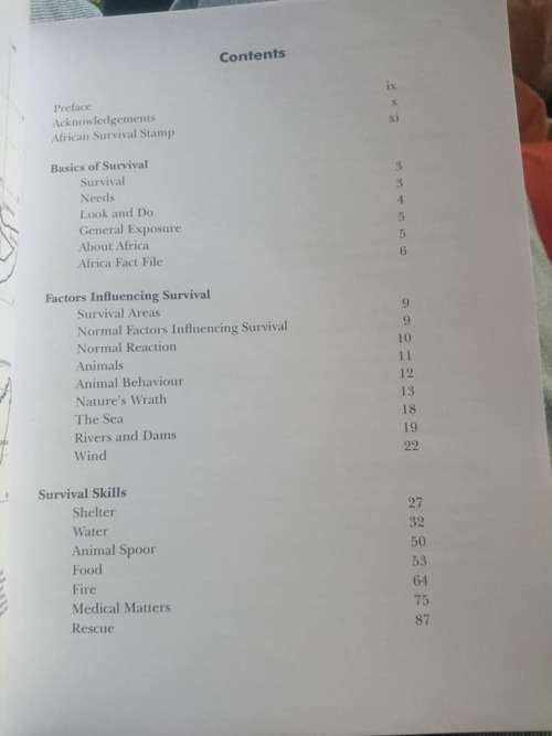 AFRICAN SURVIVAL HOW TO SURVIVE AGAINST THE ODDS IN THE AFRICAN WILDERNESS HEIN VOSLOO