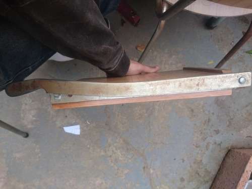 Guillotine paper cutter