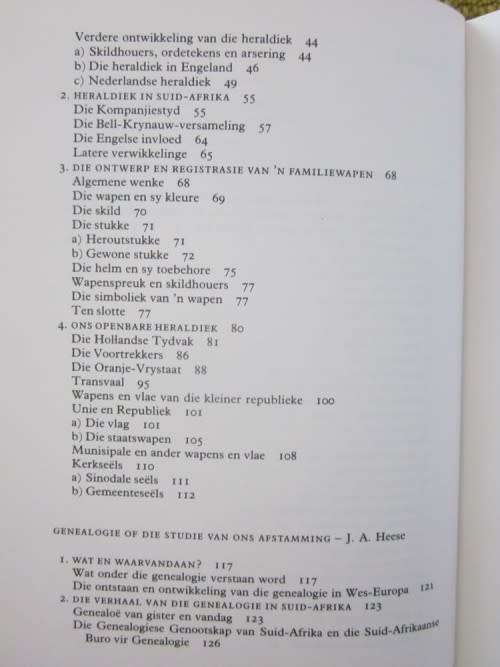 Families, Familiename en Familiewapens - Heese, Nienaber en Pama