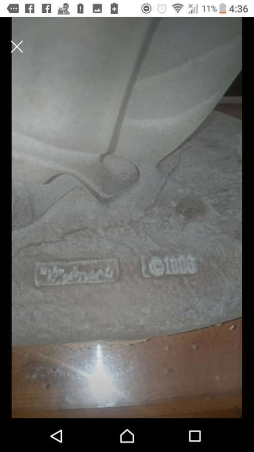 FROSTED LUCITE FIGURINE DANCERS SCULPTURE-ACRYLIC BASE