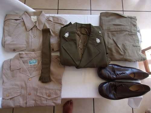 Full vintage SADF step out uniform lot